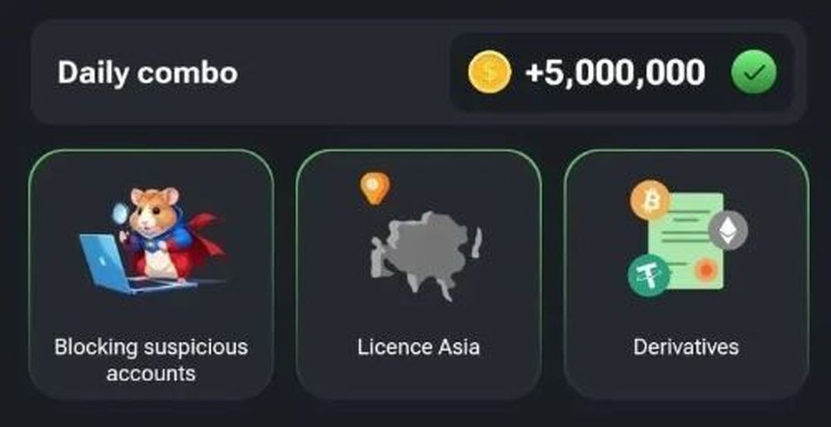 کد مورس بازی همستر کامبت روز 19 خرداد 1403