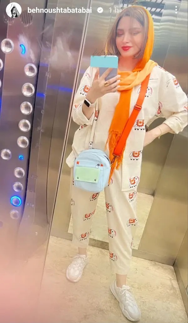 عکس | زیبایی و جذابیت بهنوش طباطبایی حتی با لباس معمولی!