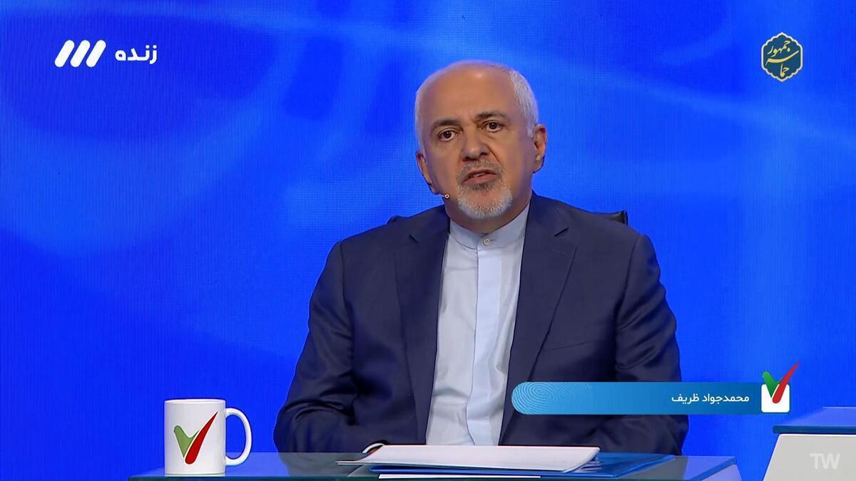 طوفانی که حرف‌های محمدجواد ظریف در صداوسیما برپا کرد + فیلم