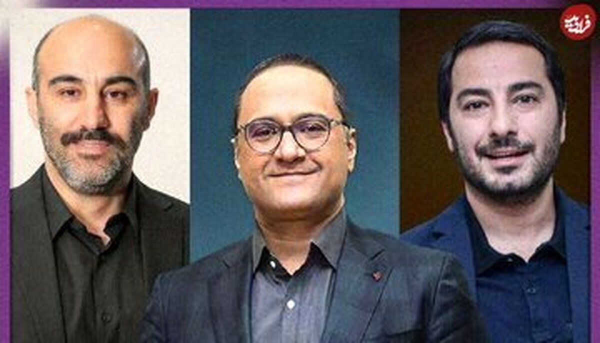 دورهمی رامبد جوان، محسن تنابنده و نوید محمدزاده در برج میلاد + عکس