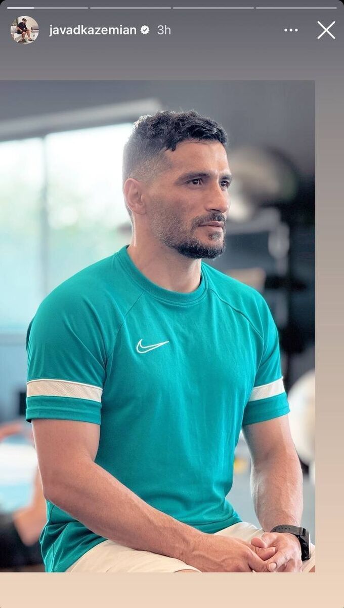 عکس | ستاره پرسپولیسی چهره‌اش را تغییر داد!