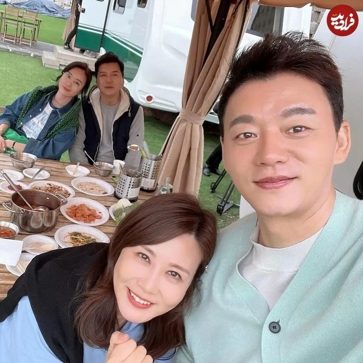 عکس | تصاویری از پیک نیک «مادر جومونگ» با «تسو» و نامزدش!