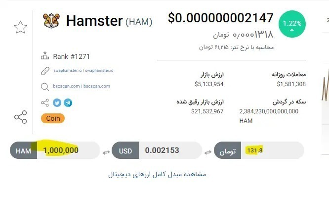 کارت بازی همستر کامبت امروز یکشنبه ۱۰ تیر ۱۴۰۳ | قابل استفاده تا ساعت ۱۵:۳۰