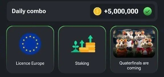 سه کارت ۵ میلیونی همستر کامبت ۱۶ تیر ۱۴۰۳ | به راحتی جیبتان را پر از سکه کنید! سه کارت ۵ میلیونی همستر کامبت ۱۶ تیر ۱۴۰۳ | به راحتی جیبتان را پر از سکه کنید!