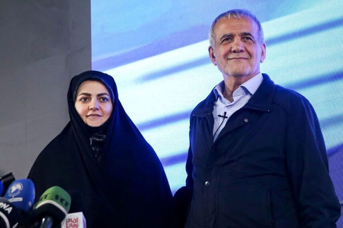 عکس | توئیت جنجالی معصومه ابتکار در مورد دختر پزشکیان! | باب شدن دختر اول به جای بانوی اول؟!