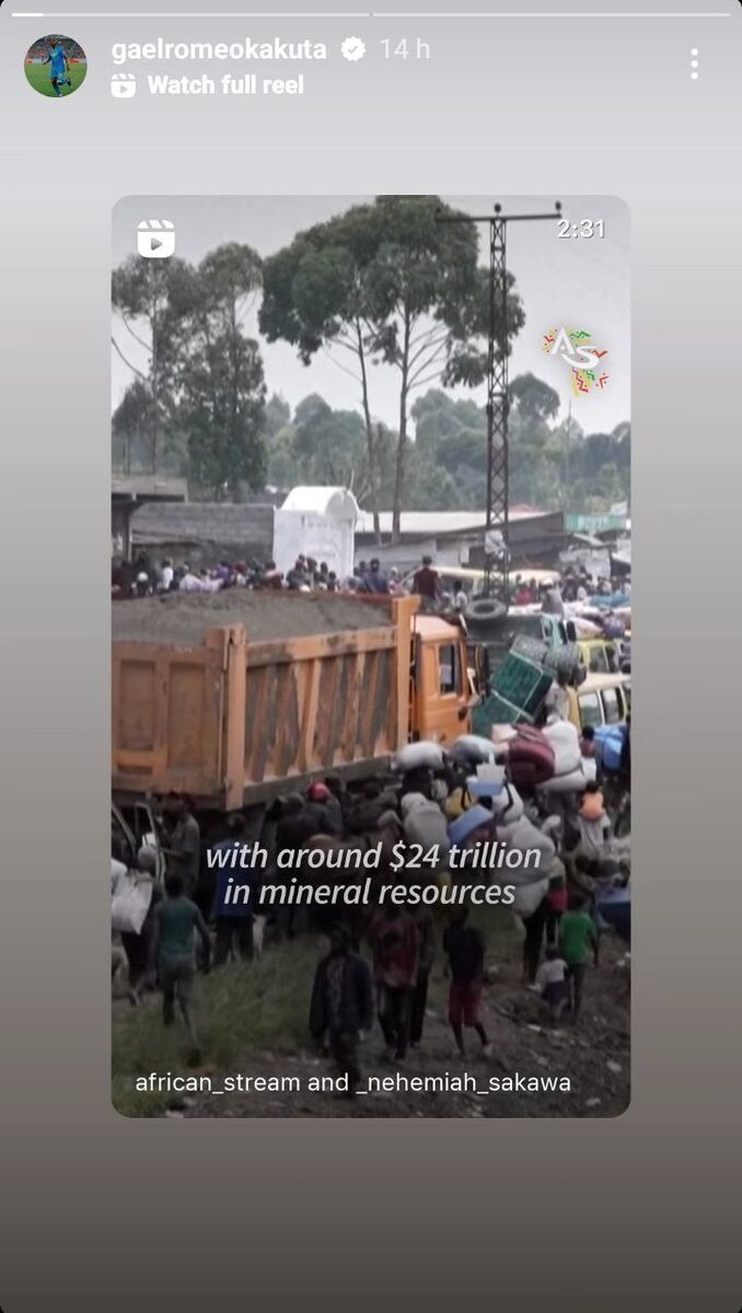 عکس | استوری بازیکن خارجی استقلال از جنگ! عکس | استوری بازیکن خارجی استقلال از جنگ!