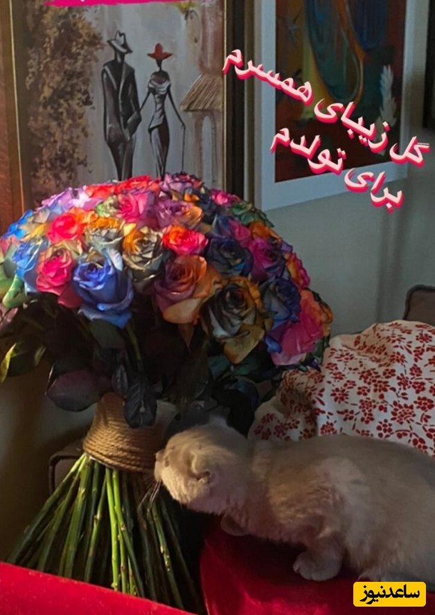 عکس | همسر بهنوش بختیاری چه هدیهای برای تولدش داد؟! عکس | همسر بهنوش بختیاری چه هدیهای برای تولدش داد؟!