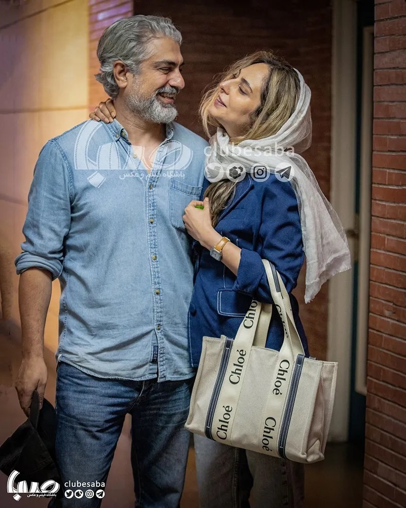 عکس | تصویر عاشقانه این دو زوج بازیگر در پشت صحنه خبرساز شد!