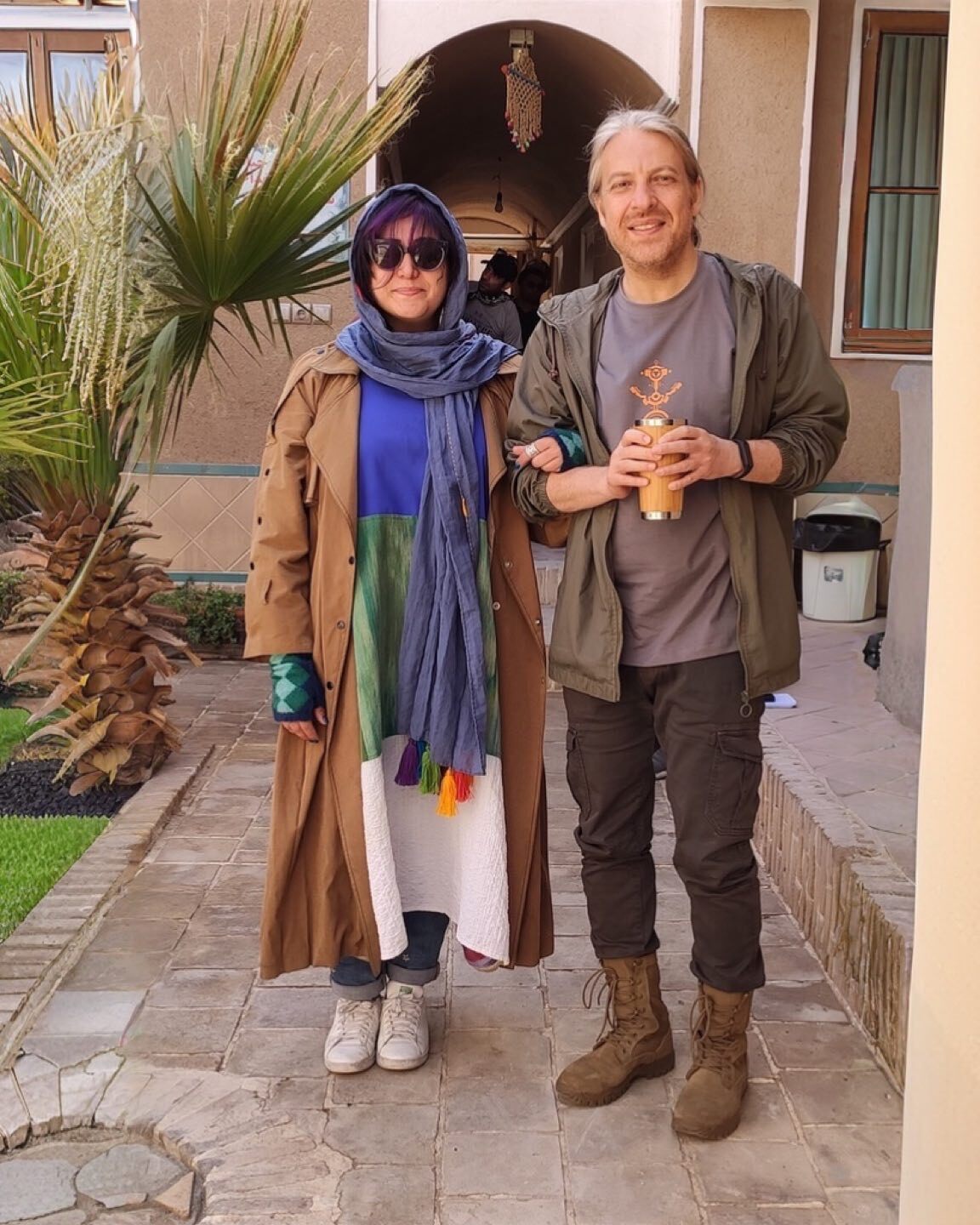 عکس | تیپ عجیب و غریب باران کوثری را ببینید!