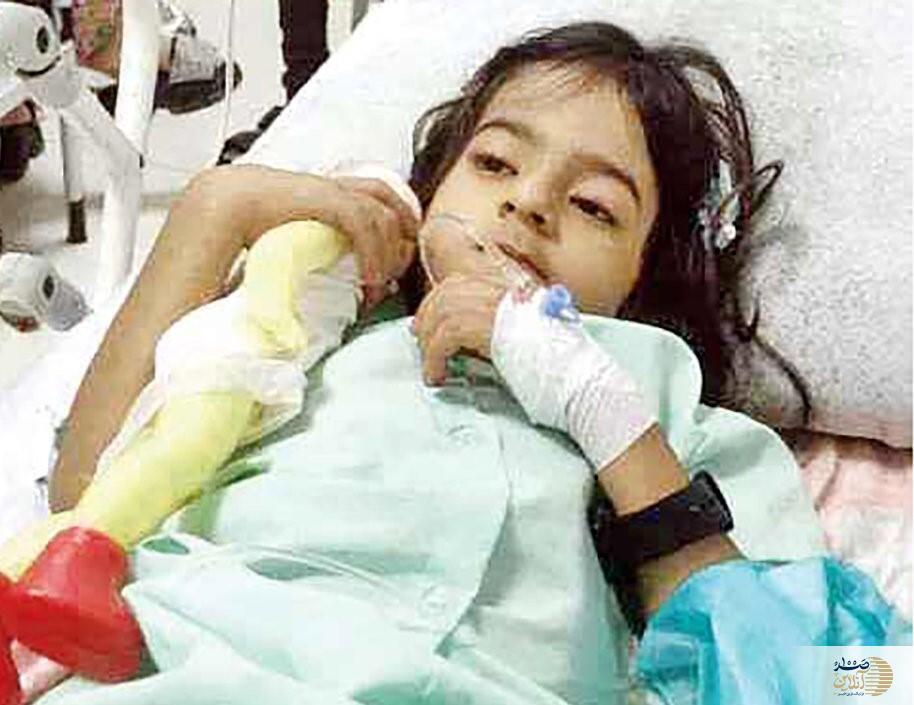 عکس دختر بچه ۴ ساله به علت گازگرفتگی سگ خانگی از دنیا رفت!