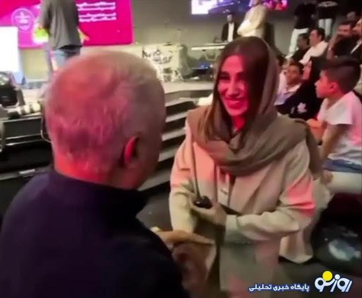 ویدیو | در آغوش گرفتن ناهید گرفتن توسط علی پروین خشم عده‌ای را برانگیخت!