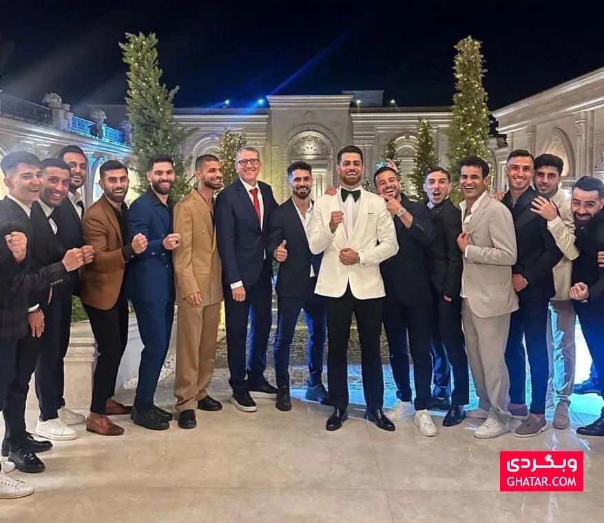 عکس | حضور پرسپولیسیها در جشن عروسی پورعلی گنجی عکس | حضور پرسپولیسیها در جشن عروسی پورعلی گنجی