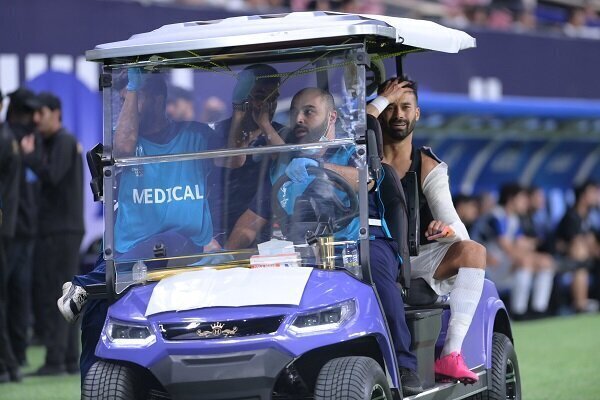 عکس | درد کشیدن ناراحت کننده رامین رضاییان بعد از مصدومیت!