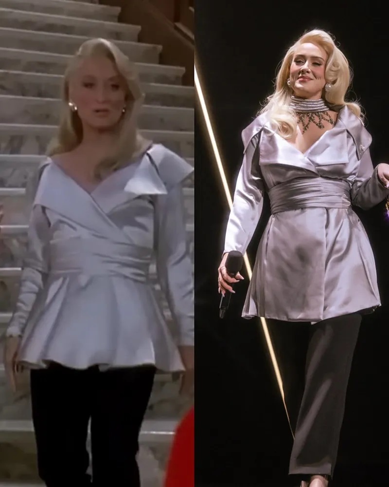 عکس | استایل جذاب ادل چشمها را به خود خیره کرد! عکس | استایل جذاب ادل چشمها را به خود خیره کرد!