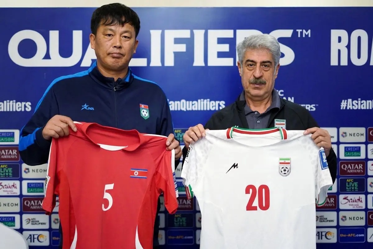 عکس | رونمایی از پیراهن تیم ملی فوتبال برای بازی مقابل کره شمالی عکس | رونمایی از پیراهن تیم ملی فوتبال برای بازی مقابل کره شمالی