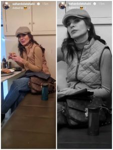 عکس | سحر دولتشاهی از تیپ جذابش استوری منتشر کرد!
