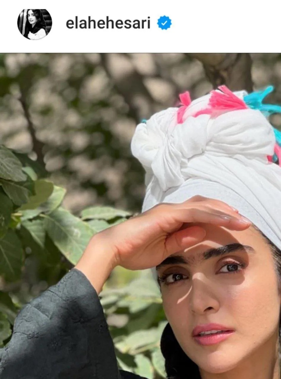 عکس | الهه حصاری با این لباس شبیه چه کسی شد؟!