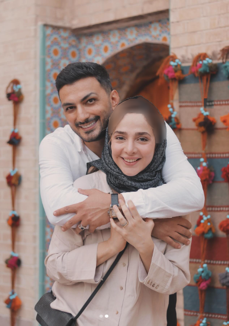 عکس | تصاویر عاشقانه المیرا دهقانی در کنار همسرش فضای مجازی را پر کرد!
