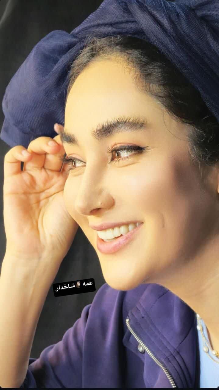 عکس | مدل ابروی عجیب بهاره افشاری همه را به تعجب واداشت!