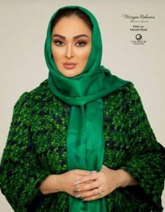 عکس | الهام حمیدی با این ست سبز غوغا کرد!