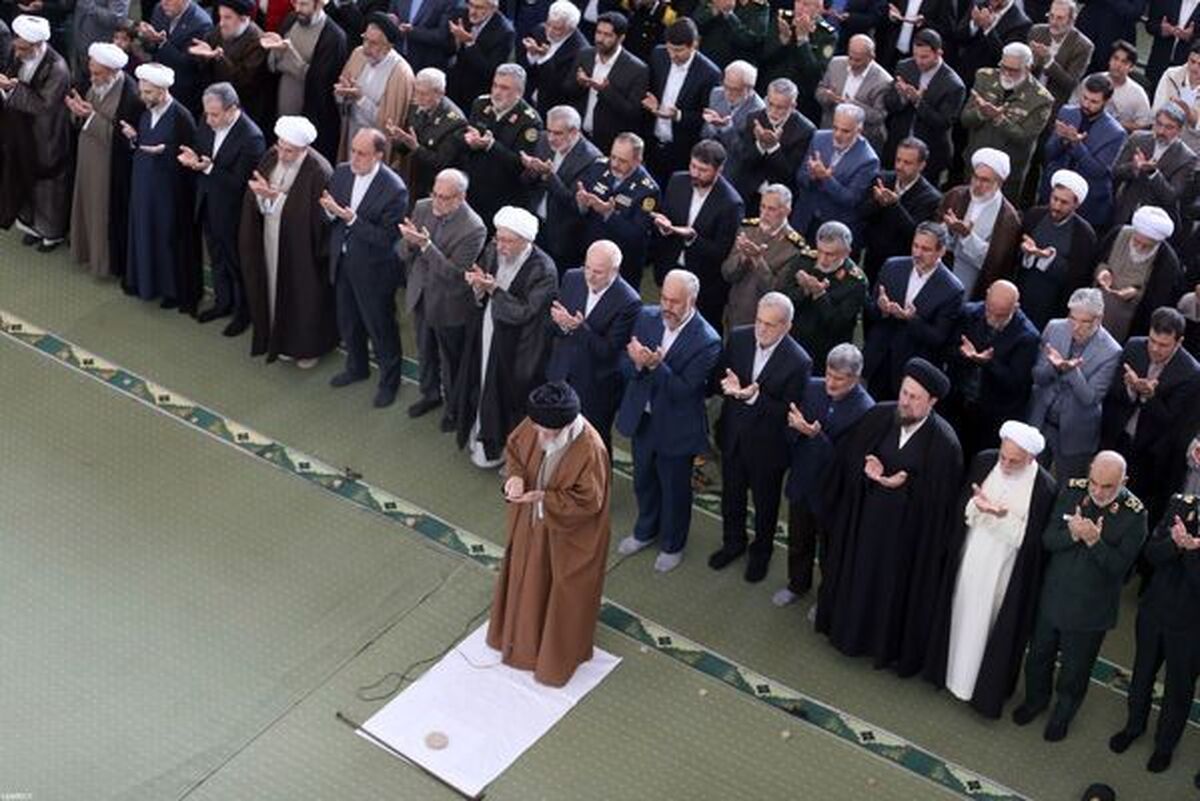 در نماز عید فطر تهران چه چهره‌هایی حضور داشتند؟