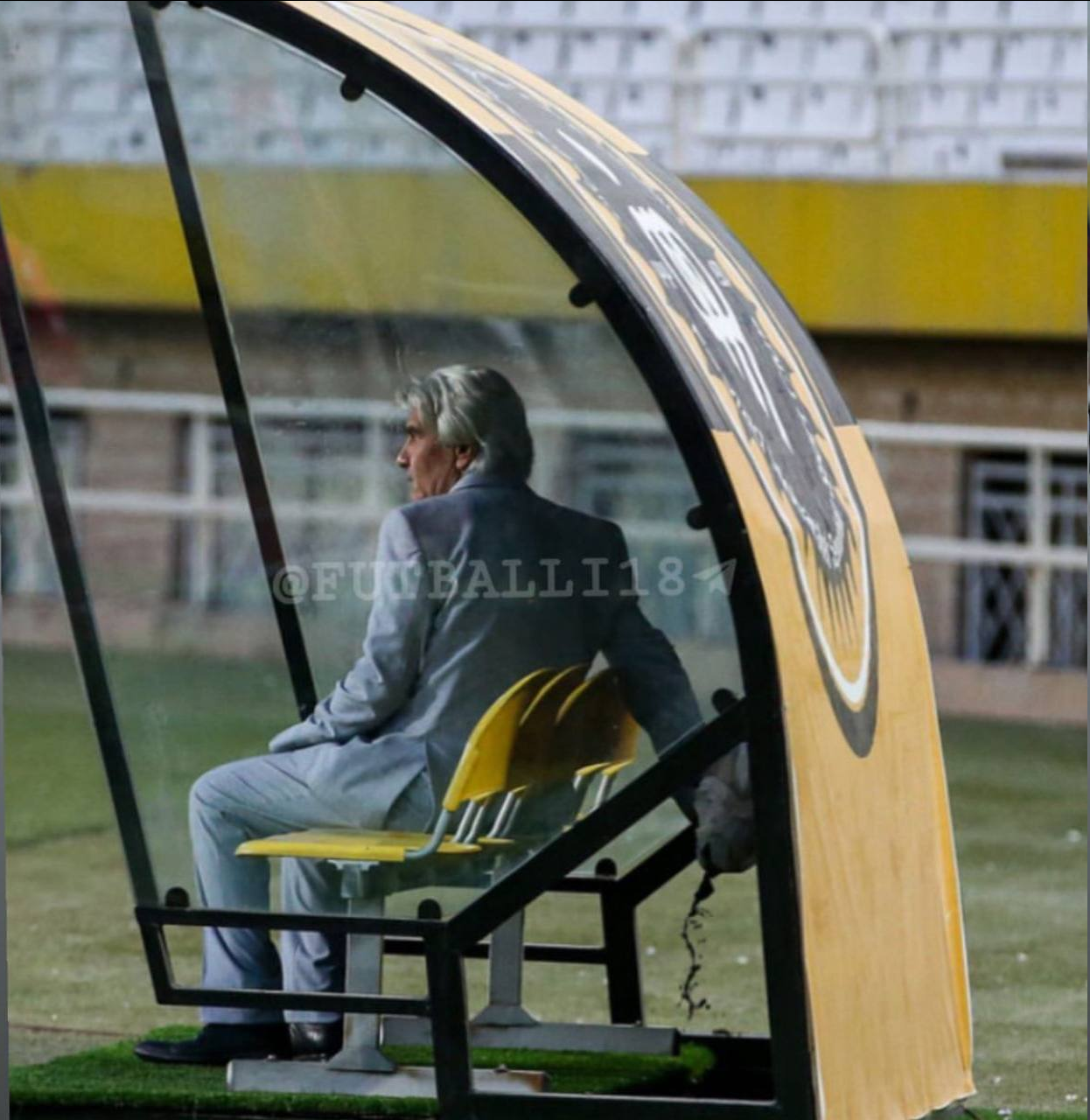 عکس | هواداران فولاد عکس جادوگر سپاهان را منتشر کردند! عکس | هواداران فولاد عکس جادوگر سپاهان را منتشر کردند!