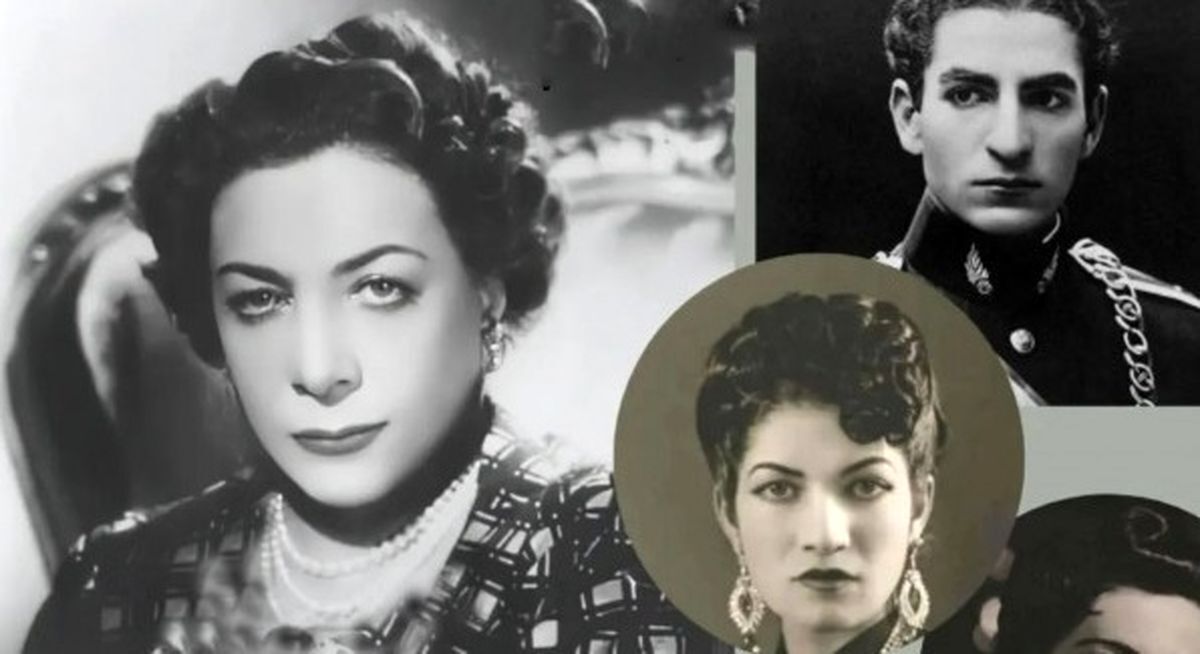 سفر در زمان با عکسی نادر | همسر دوم رضاخان در کنار عروس سومش در دهه ۴۰
