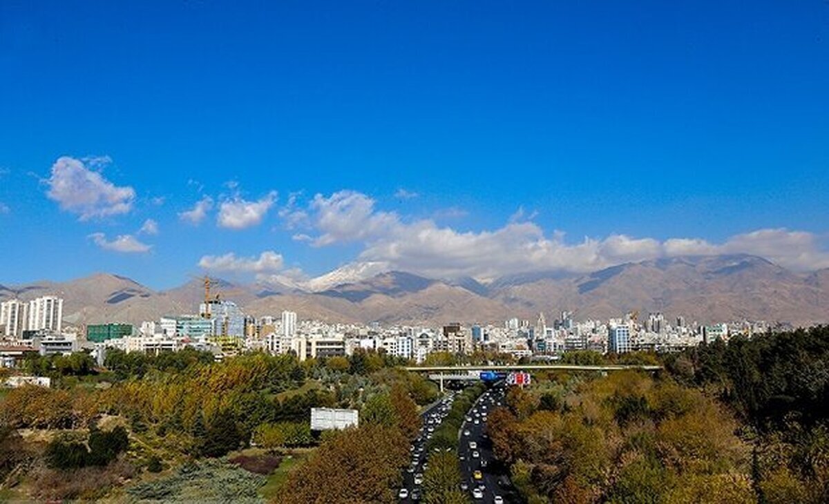 کیفیت هوای تهران امروز شنبه ۲۳ فروردین ۱۴۰۴ | هوای تهران قابل قبول است