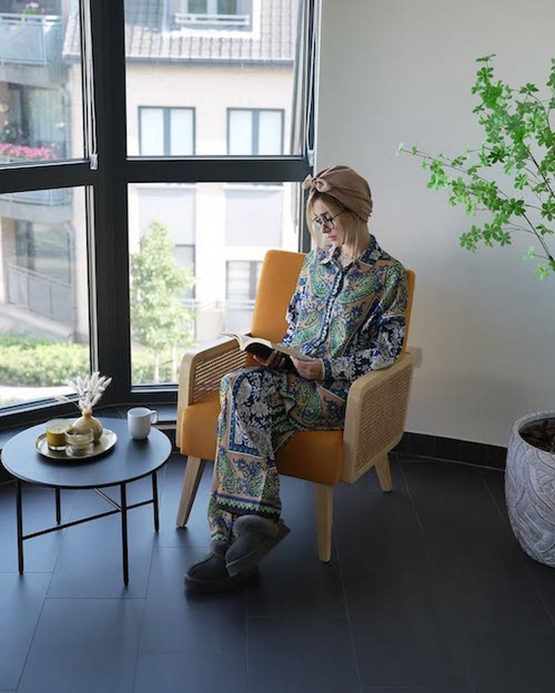 عکس | تیپ لاکچری همسر شاهرخ استخری در منزل! عکس | تیپ لاکچری همسر شاهرخ استخری در منزل!