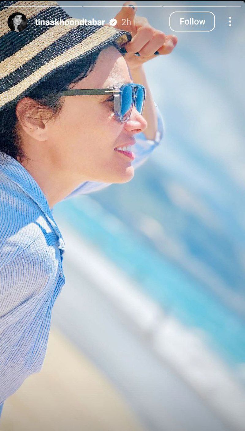 عکس | تصویر جدید و خاص تینا آخوندتبار کنار ساحل عکس | تصویر جدید و خاص تینا آخوندتبار کنار ساحل