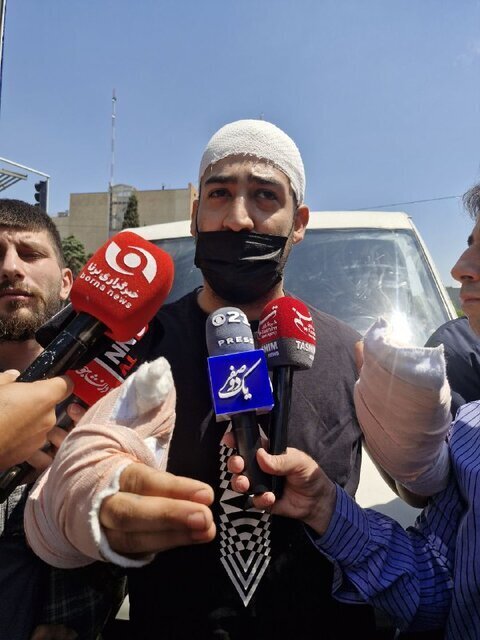 دستگیری ۶ نفر از اراذل و اوباش قمه کش در خیابان بهشتی | شاکی : پسرم دستانش را از دست داد