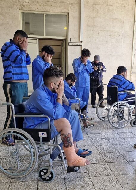 دستگیری ۶ نفر از اراذل و اوباش قمه کش در خیابان بهشتی | شاکی : پسرم دستانش را از دست داد