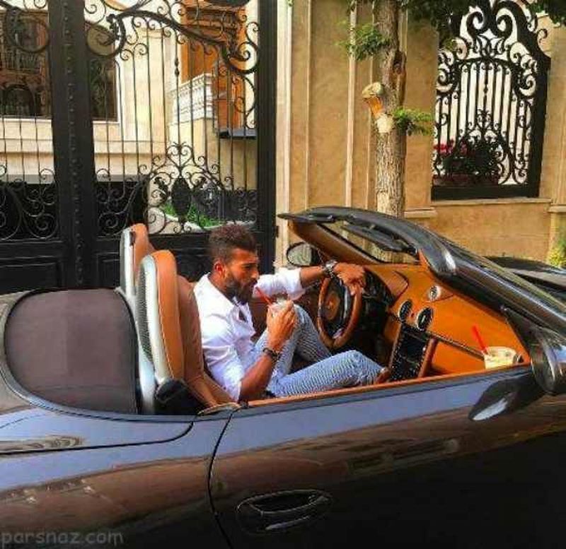 عکس | همسر خارجی رامین رضاییان!