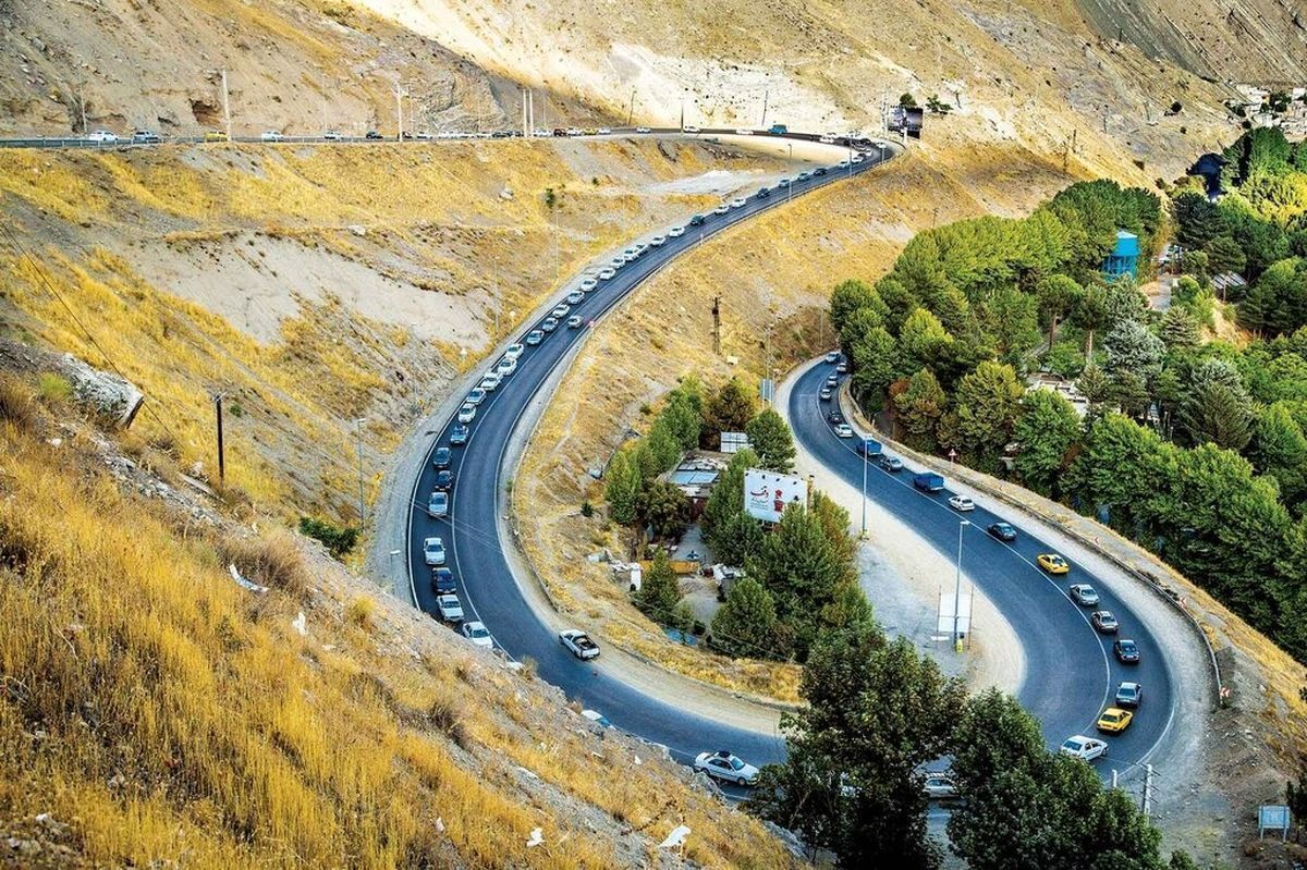 جاده چالوس از ساعت ۱۳:۳۰ امروز یک طرفه می‌شود