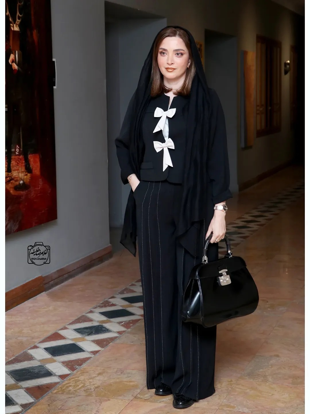 عکس | تصاویری از بازیگران در مراسم گلاب آدینه | استایل بهنوش طباطبایی و صدف اسپهبدی سوژه شد