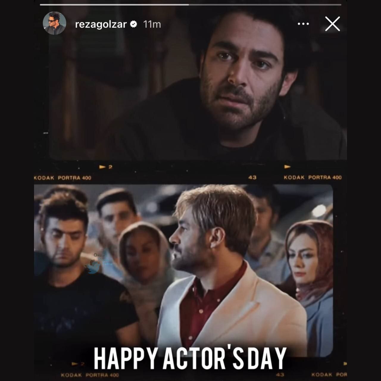 عکس گلزار روز بازیگر را به خودش تبریک گفت!