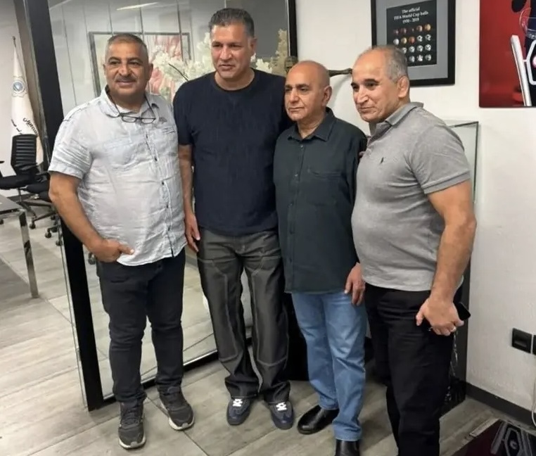 دیدار جنجالی پرویز پرستویی با علی دایی | عکس