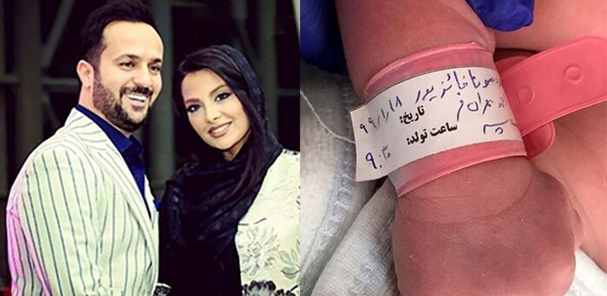 عکس احساسی از اولین روز مادر شدن همسر ارسطوی پایتخت + تصویر نوزاد و مادر