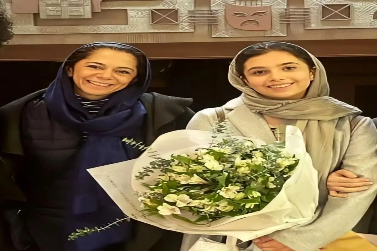 عکس | تصویری از مستانه مهاجر در آغوش بازیگر معروف فرانسوی