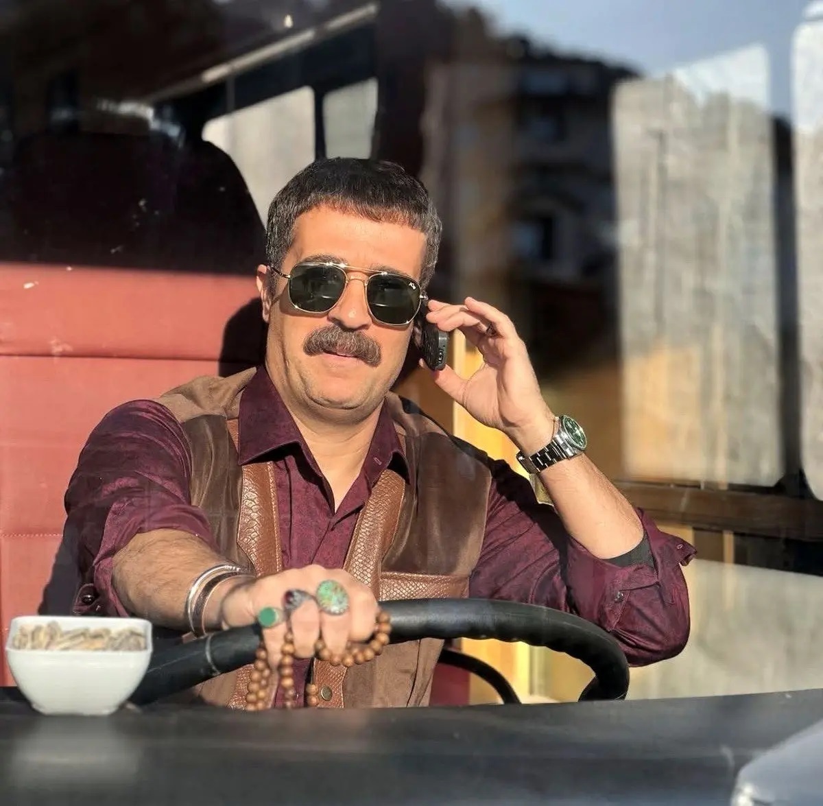عکس | احمد مهران فر بازیگر نقش ارسطو با ظاهری جدید در تایلند!