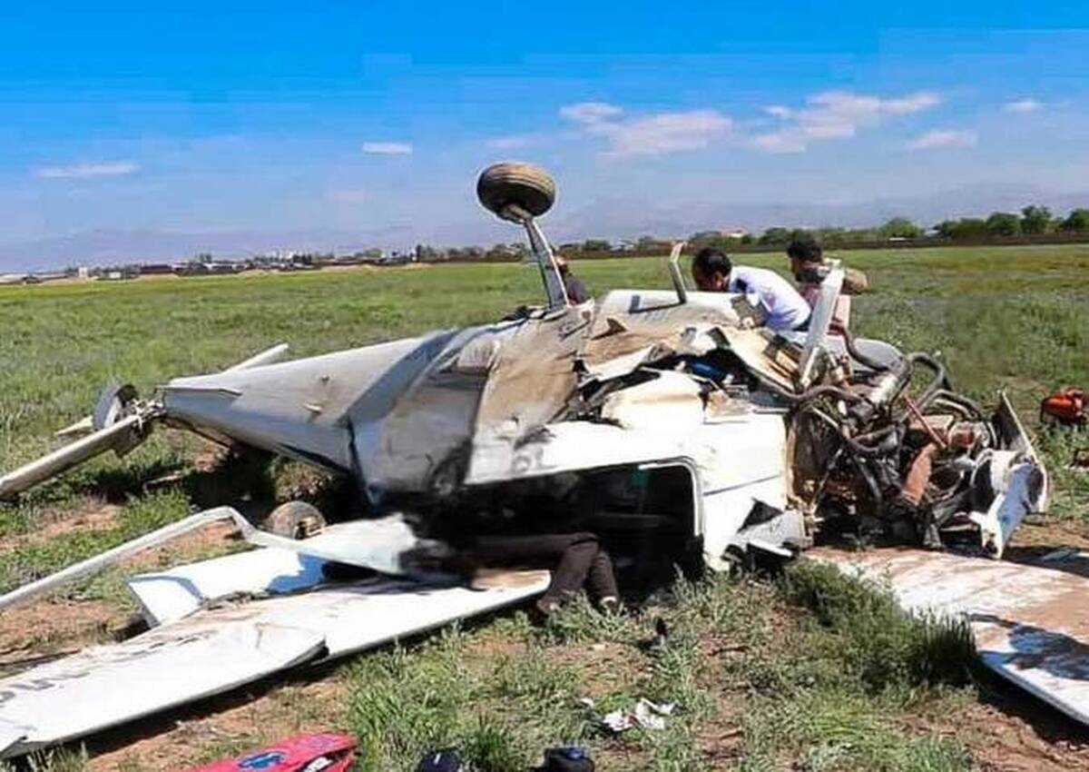 سقوط هواپیمای آموزشی یک کشته برجای گذاشت