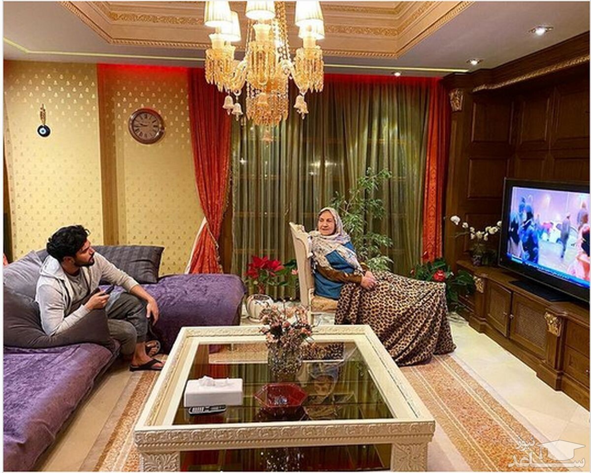 دکوراسیون جالب و متفاوت خانه سینا مهراد