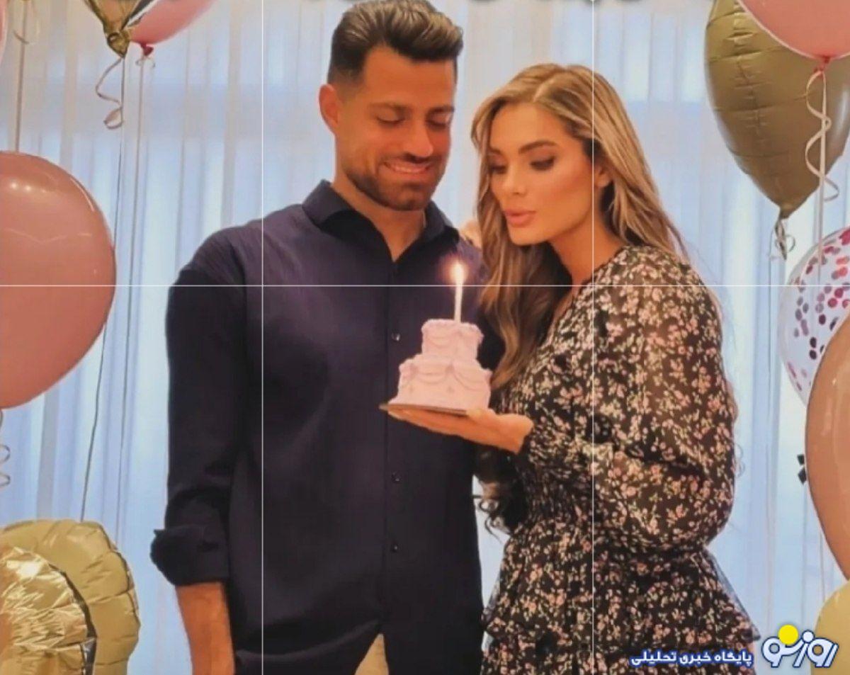 عکس | تصویری از استایل همسر پورعلی گنجی در روز تولدش عکس | تصویری از استایل همسر پورعلی گنجی در روز تولدش