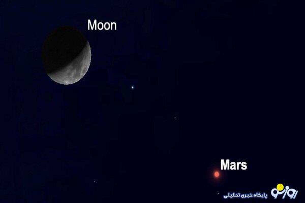 امشب با دیدن مریخ آرزو کنید!