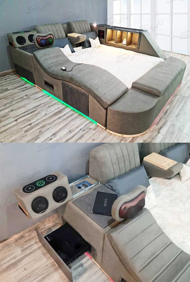 زیبایی، امکانات و راحتی؛ سه دلیل برای انتخاب تخت خواب‌های مدرن آپشنال