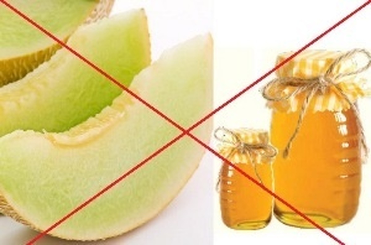 تدابیر پس از مصرف خربزه و عسل