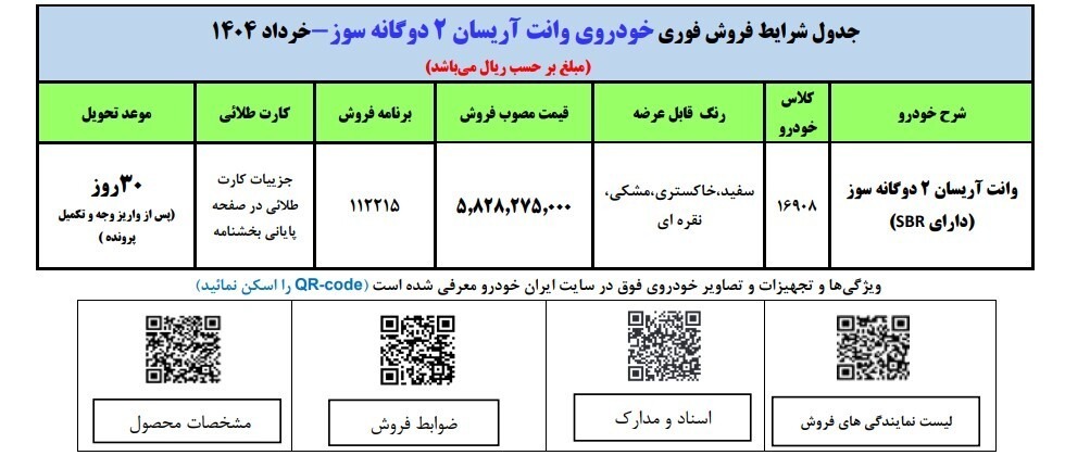 فروش فوری خودرو پرفروش ایران خودرو با تحویل ۳۰ روزه + لینک