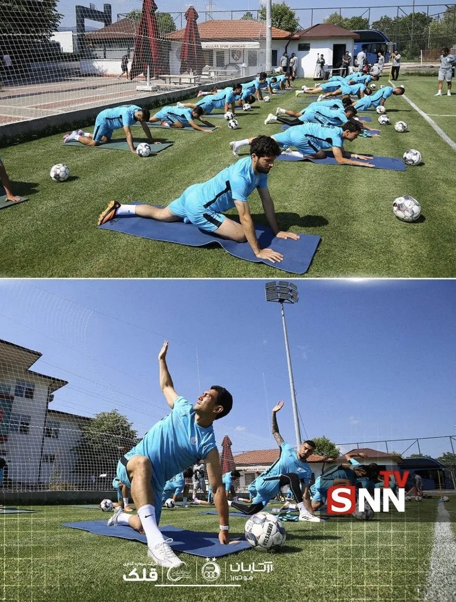 برگزاری اولین جلسه تمرینی آبیپوشها برگزاری اولین جلسه تمرینی آبیپوشها