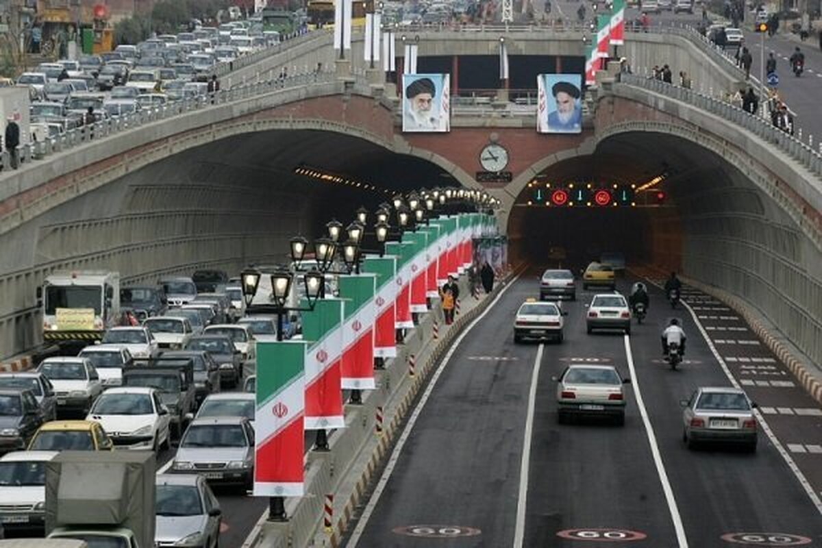 هر دو مسیر تونل توحید امشب مسدود می‌شود