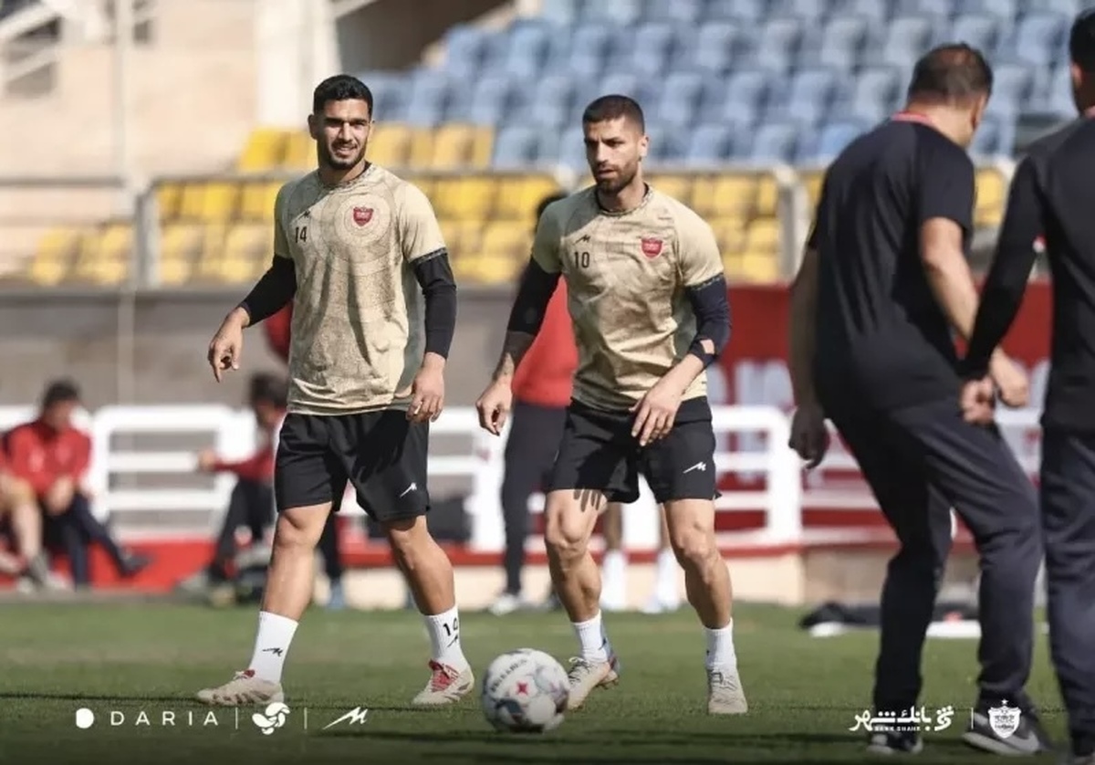 بازگشت دو بازیکن ویروسی پرسپولیس به تمرین تیمی 